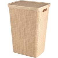 Szennyestartó Jute - krém, műanyag (43/58,2/34cm) - Curver