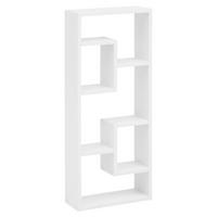 Nástenný regál ROSALIE biely - biela, Konventionell, kompozitné drevo (36/90/14,5cm) - MID.YOU