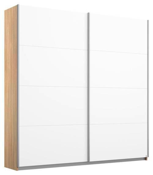 Skrříň S Posuvnými Dveřmi Belluno 181 Cm - biela/dub sonoma, Moderný (181/210/62cm)