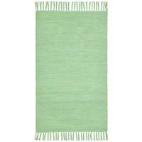 Handwebteppich Annika - Mintgrün, MODERN, Textil (70/120cm) - James Wood