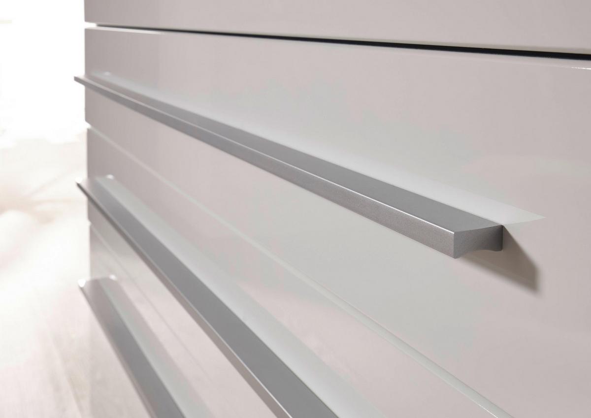 Küchenzeile Premium Mit Geräten B: 320 cm Weiß/Eiche - Eichefarben/Weiß, Basics, Holzwerkstoff (320cm) - Respekta