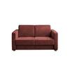 Schlafsofa Mia Mikrofaser, Koralle, B: 159 cm - Chromfarben/Koralle, Basics, Textil (159/88/87cm) - Livetastic
