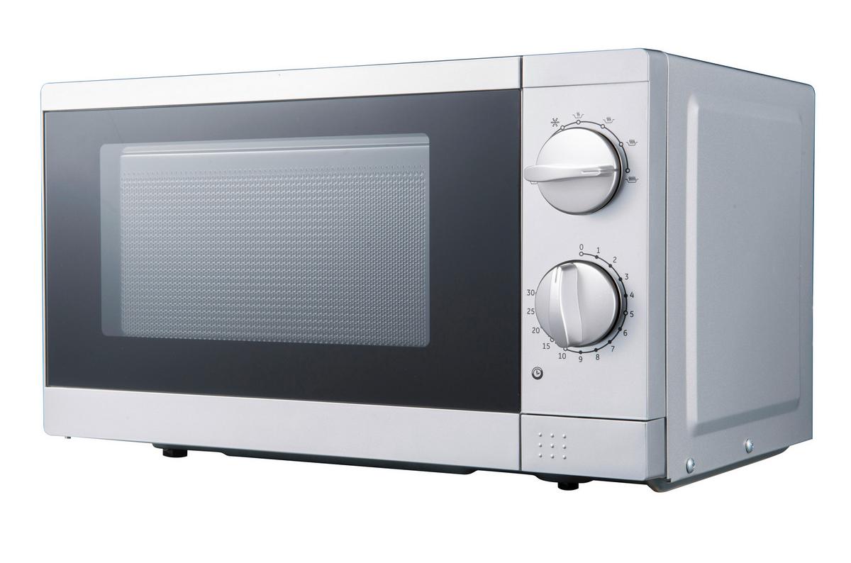 Küchenzeile Nano mit Geräten 210 cm Creme/Buche Dekor - Beige/Buchefarben, MODERN, Holzwerkstoff (210cm) - FlexWell