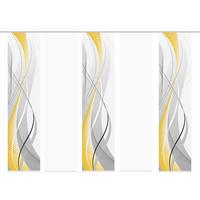 Flächenvorhang 5er Set Carlisle - Gelb/Hellgelb, Design, Textil (5x60/245cm) - Schmidt W. Gmbh
