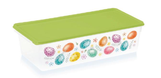 Keksdose Easter - Grün, Basics (38/19/10cm)