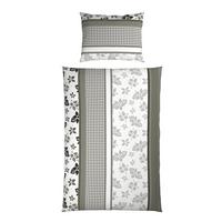 BETTWÄSCHE SABRINA - Grau, MODERN, Textil - Luca Bessoni