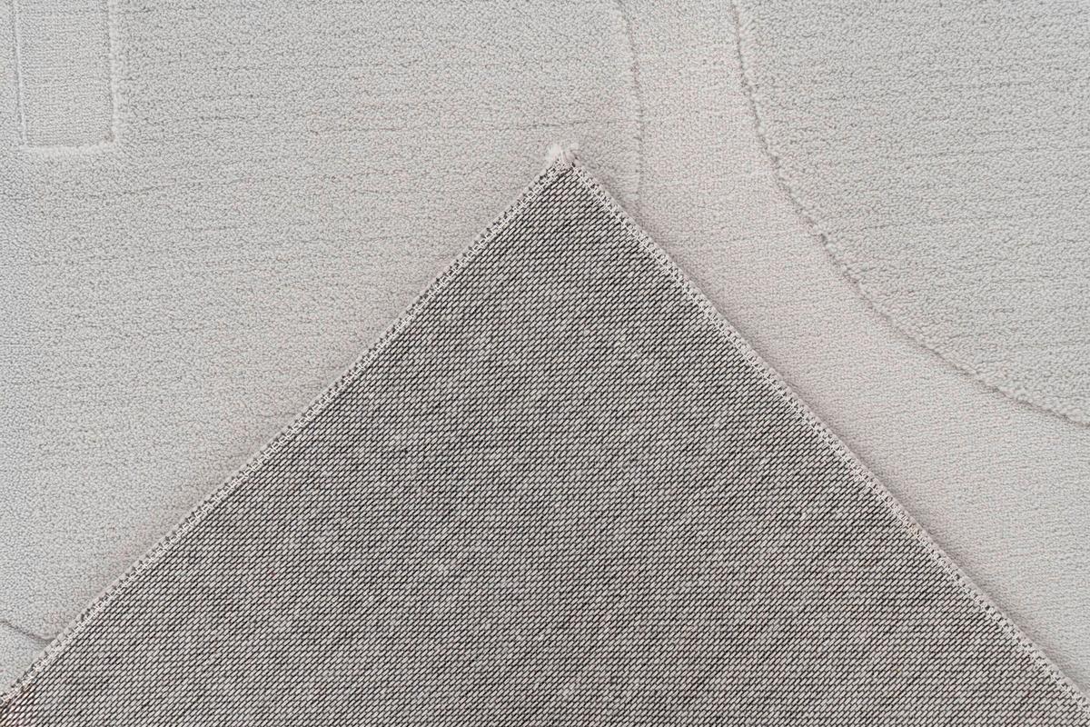 Flachwebteppich Bxl: Ca. 160x230 Cm - Silberfarben, Basics, Textil (160/230cm) - Kayoom