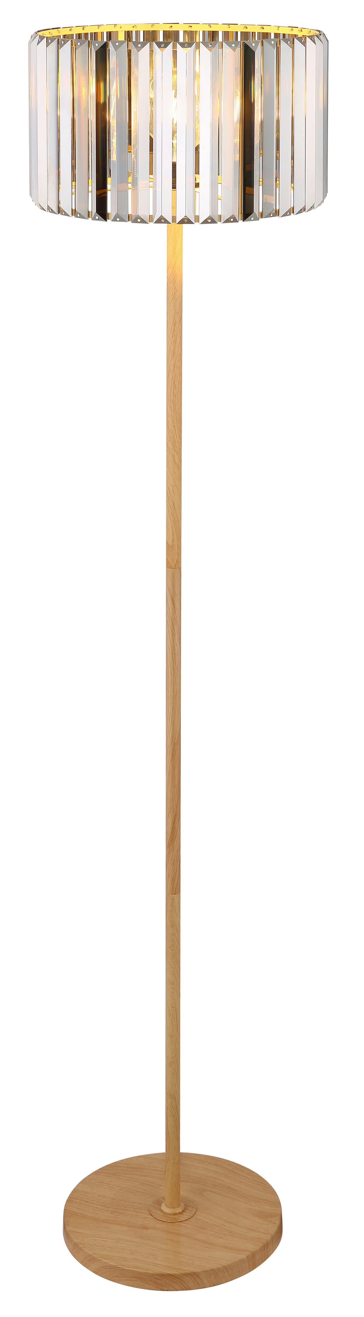 Állólámpa 40220146 Run - barna/szürke, Trend, üveg/fém (35/150cm)