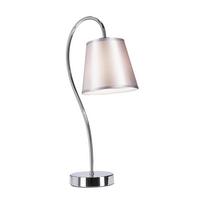 TISCHLEUCHTE 21-71149 LUK - Chromfarben, Basics, Kunststoff/Metall (23/15/46cm)