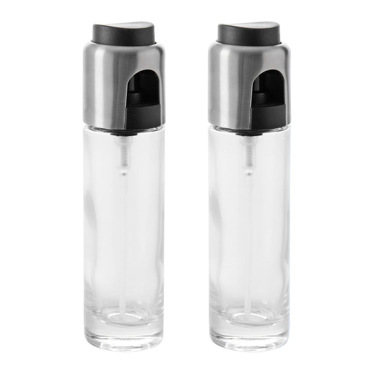 Rozprašovač na olej IVANA - 2 PCS - priehľadné, Konventionell, sklo - Mömax