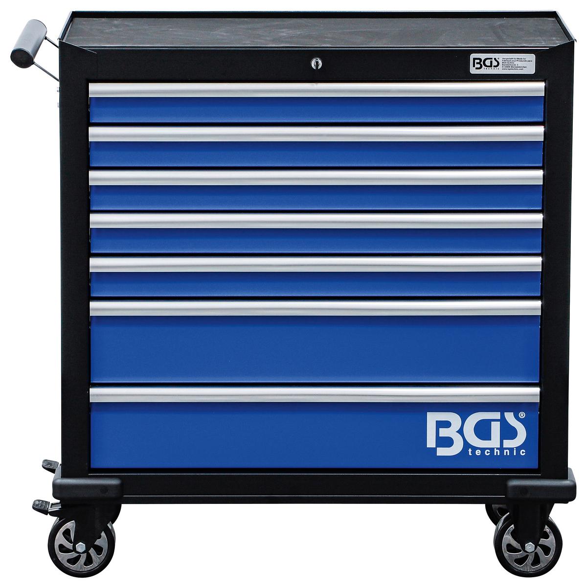 Werkstattwagen XL - Blau/Schwarz, Basics (91,4/99,4/45,8cm)