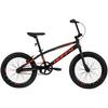 Bmx Hx Pro Racer Aluminium, Schwarz, 20 Zoll - Hellrot/Schwarz, Basics, Metall (73,5/95/145cm)