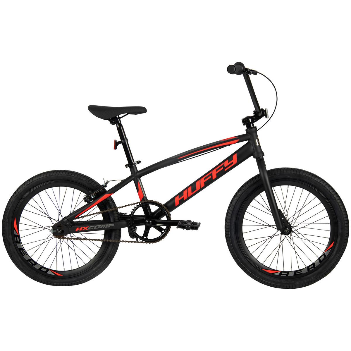 Bmx Hx Pro Racer Aluminium, Schwarz, 20 Zoll - Hellrot/Schwarz, Basics, Metall (73,5/95/145cm)