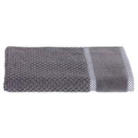 Handtuch Rocky Baumwolle 500 g/M2 Grau 50x100 cm - Grau, ROMANTIK / LANDHAUS, Textil (50/100cm) - James Wood