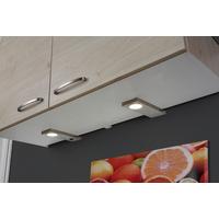 Unterbauleuchte 3x Led 1,6 W Edelstahl - Grau, MODERN, Metall (76/41/23cm)