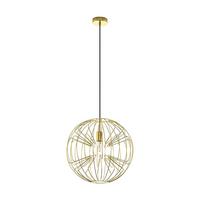 Hängeleuchte 98689* Okinzuri - Messingfarben/Schwarz, Design, Metall (45/110cm) - Eglo