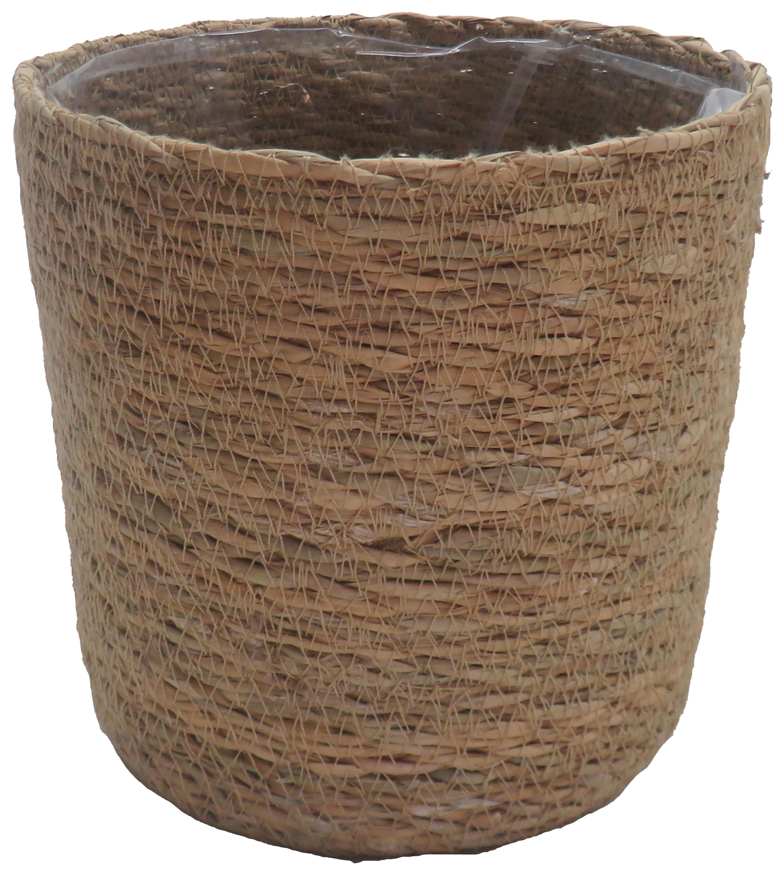 Virágkaspó Hogla - natúr színű, Konventionell, természetes anyagok (16/17,5cm) - James Wood