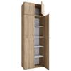 Drehtürenschrank 70cm Lona Xxl Eiche Dekor - Sonoma Eiche, MODERN, Holzwerkstoff (70/223/39cm) - MID.YOU