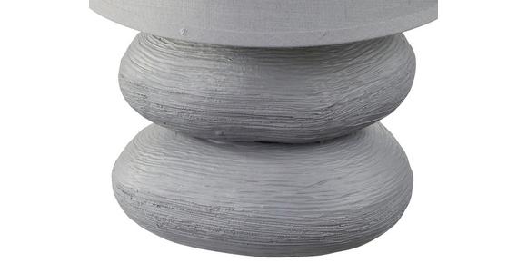 Tischlampe Lily Grau Lily - Grau, ROMANTIK / LANDHAUS, Keramik/Textil (15/22cm) - James Wood