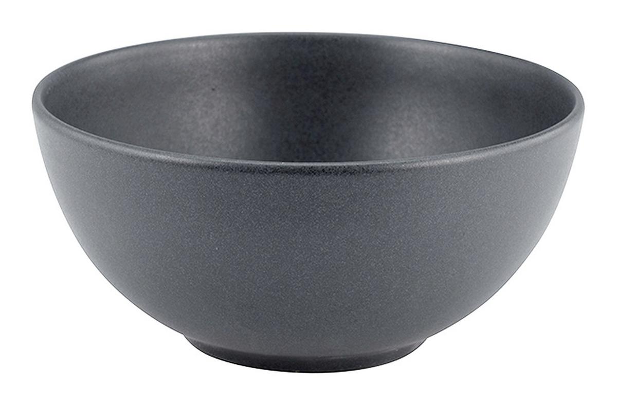 Kombiservice Keramik 4 Personen Geschirr Set Schwarz - Schwarz, Trend, Keramik - Creatable