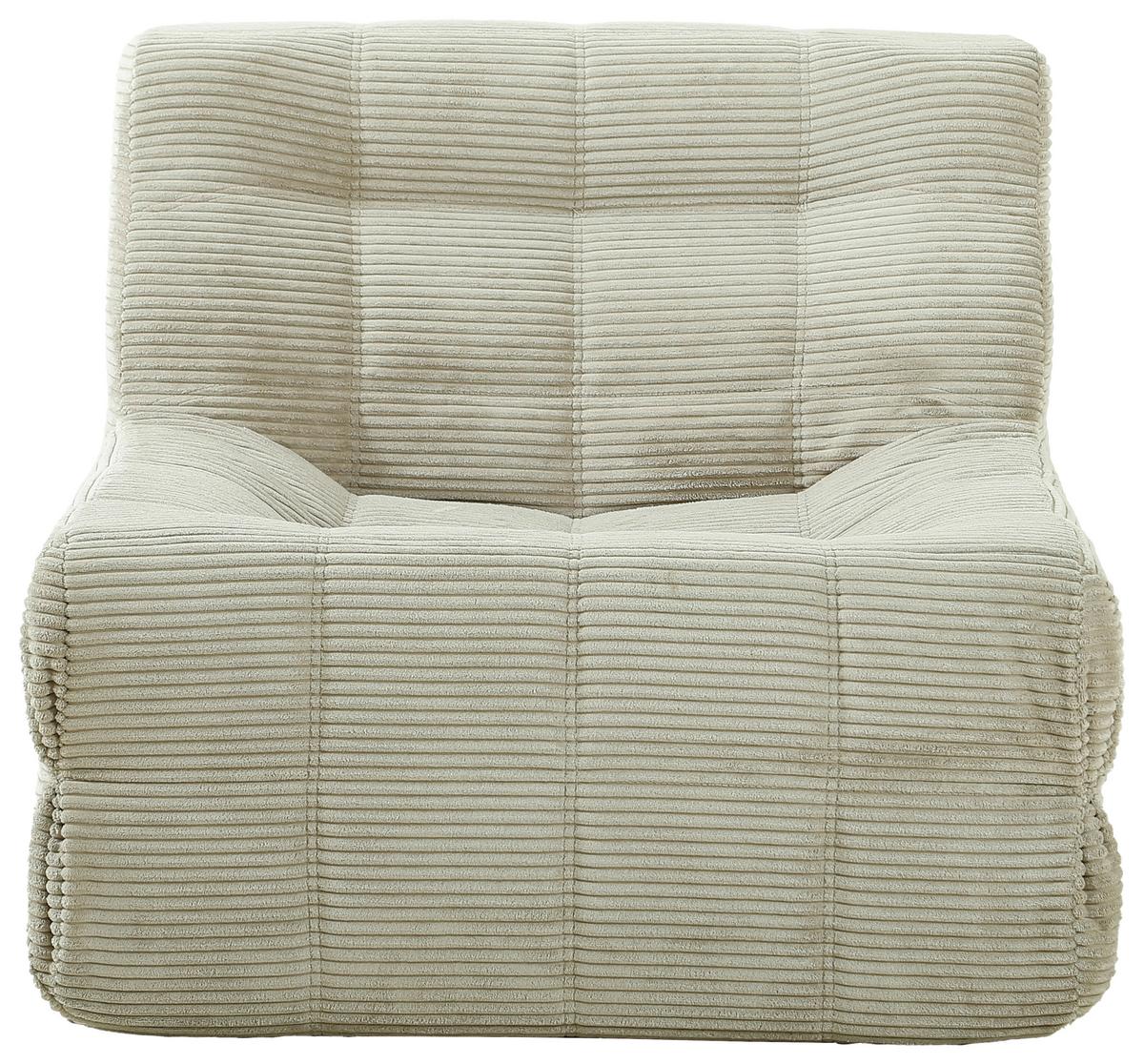 Sessel Merlin Hellgelb B: 85 cm - Hellgelb, Basics, Textil (85/75/98cm) - Livetastic