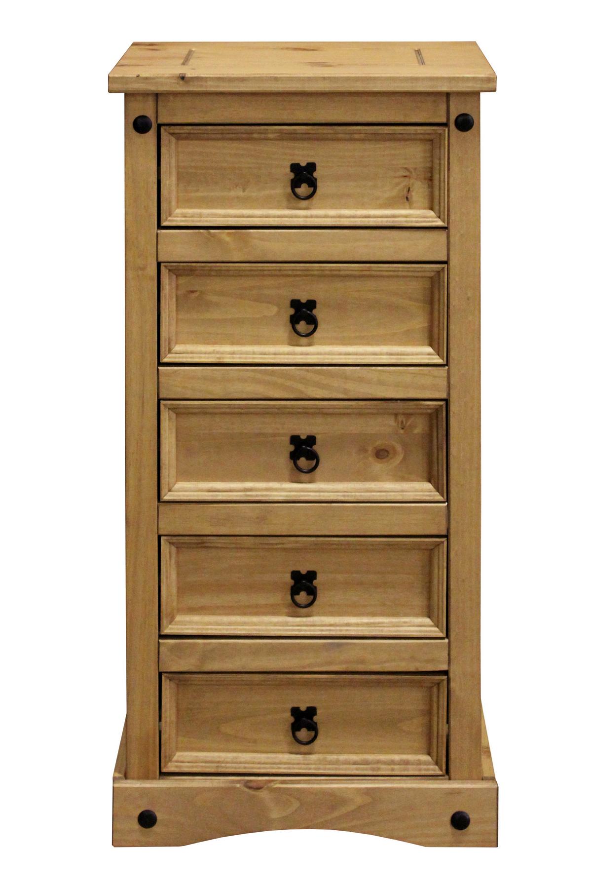 Kommode Honigfarben B: 53cm - Honig, Natur, Holz (53/109/39cm) - Livetastic