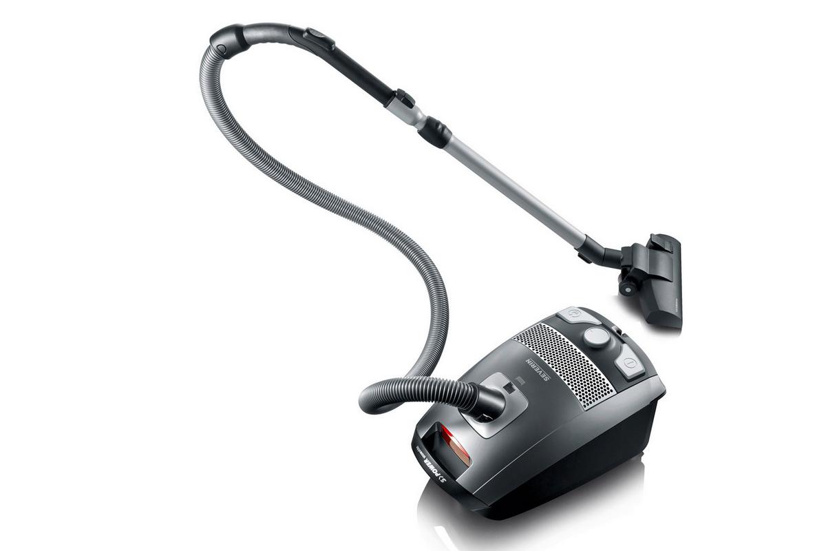 Staubsauger mit Beutel 750 W - Edelstahlfarben/Anthrazit, Kunststoff (26,7/41,4/24cm) - Severin