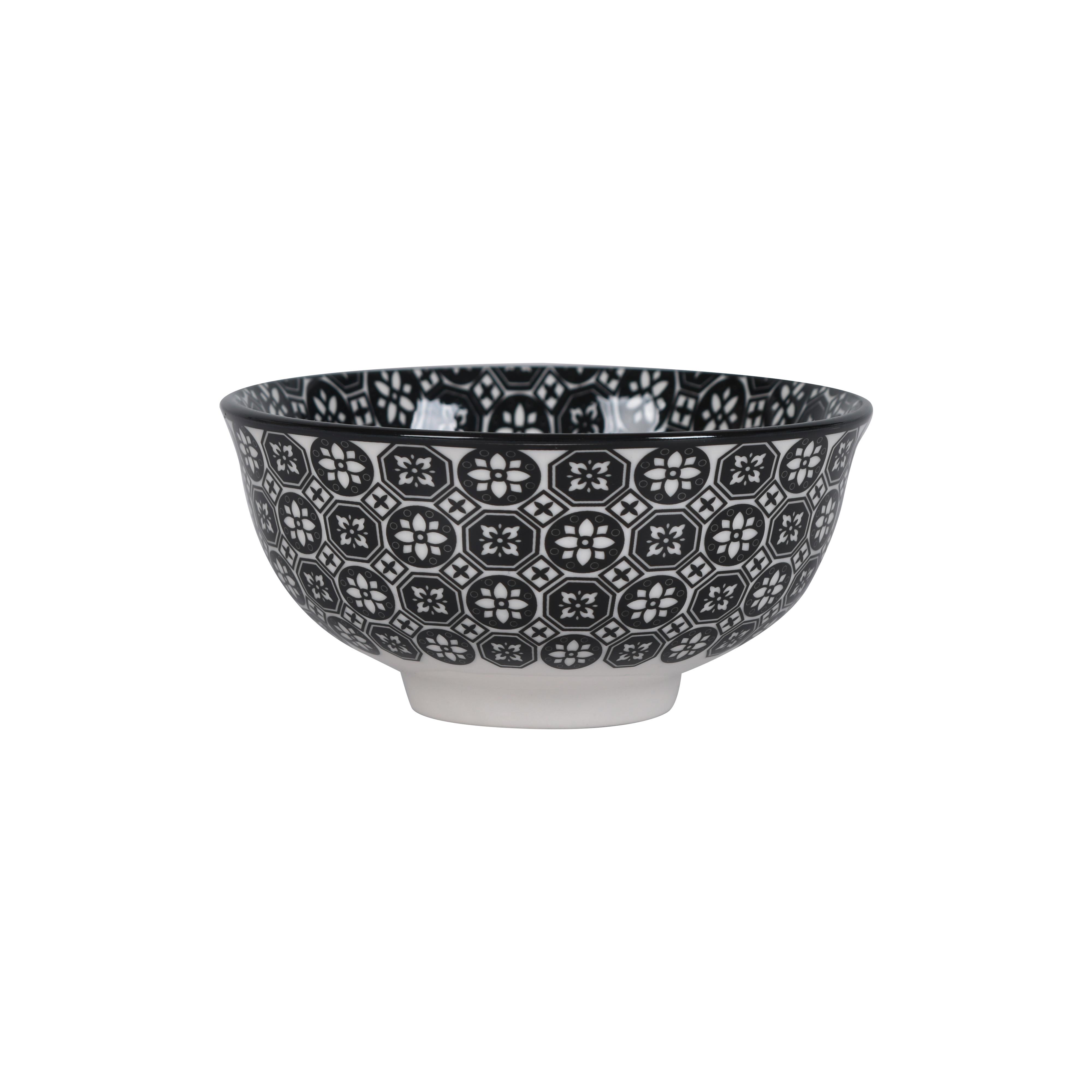 Miska na dip SHIVA - bílá/černá, Lifestyle, keramika (11,7/5,6cm) - Mömax