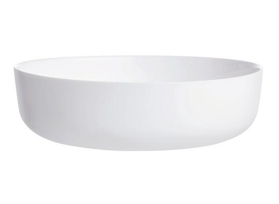 Forma Na Nákyp Zeraphine - biela, Moderný, sklo (30/6,8cm) - Premium Living Forma Na Nákyp Zeraphine - biela, Moderný, sklo (30/6,8cm) - Premium Living