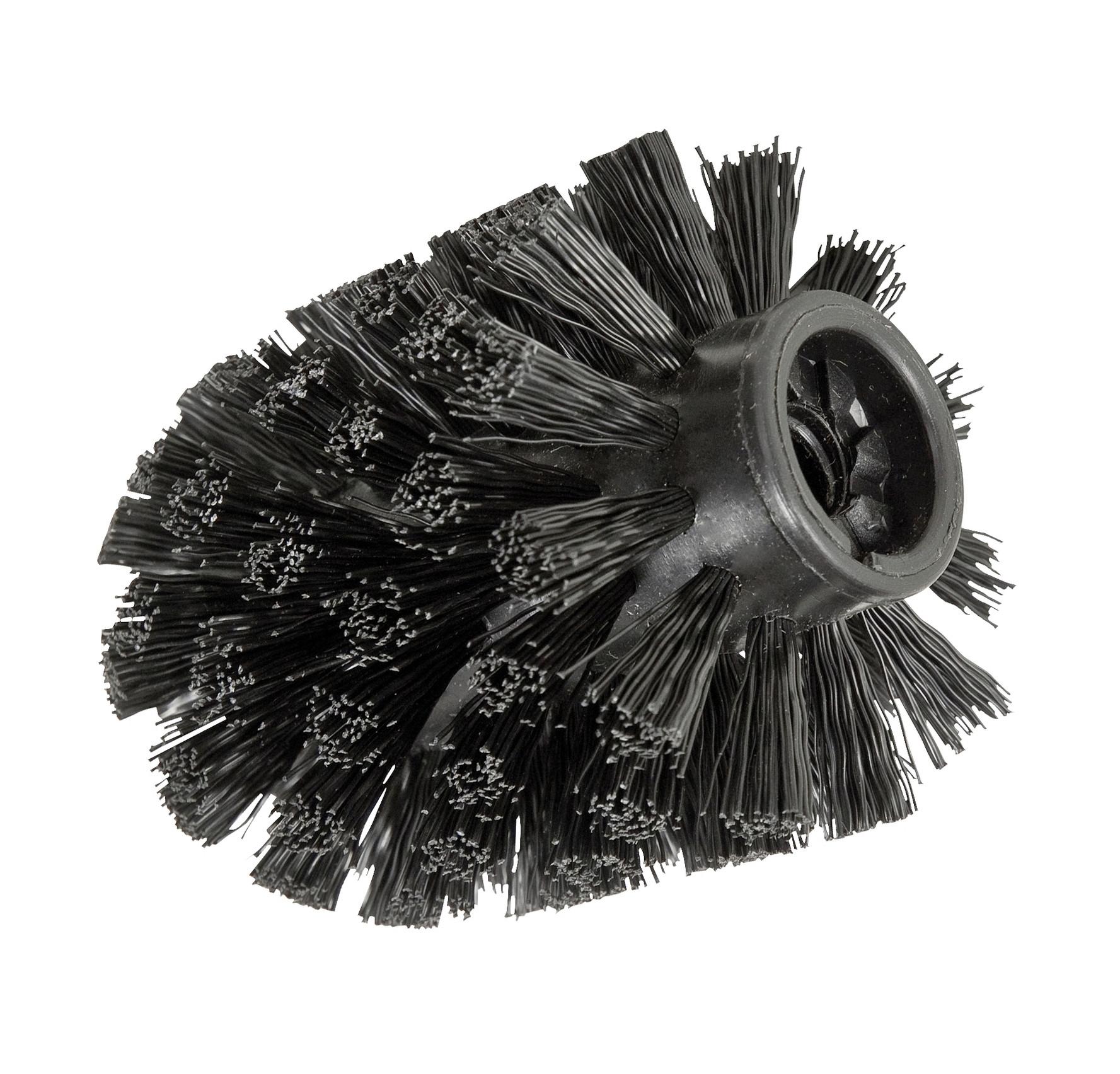 Náhradná kefová hlavica OREA -SB- - čierna, plast (7,5cm) - Mömax