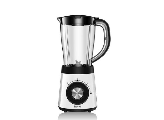 Standmixer Petros - Transparent/Schwarz, MODERN, Kunststoff/Metall (21,2/16,8/37,7cm) - Bono Standmixer Petros - Transparent/Schwarz, MODERN, Kunststoff/Metall (21,2/16,8/37,7cm) - Bono