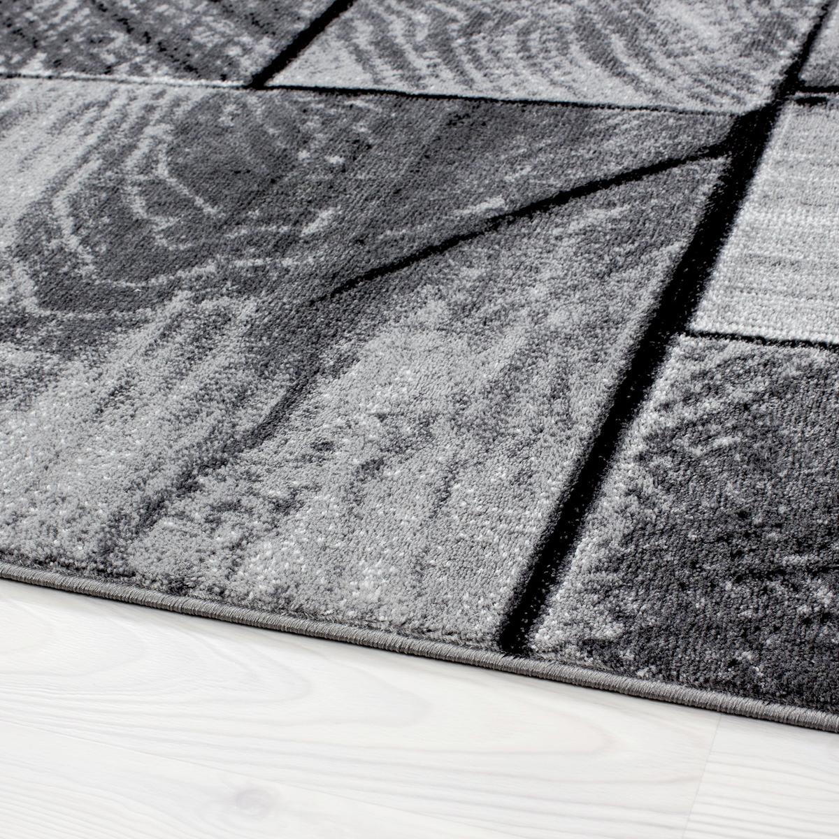 Webteppich Schwarz Naturfaser Parma 80x150 Cm - Schwarz, KONVENTIONELL, Textil (80/150cm)