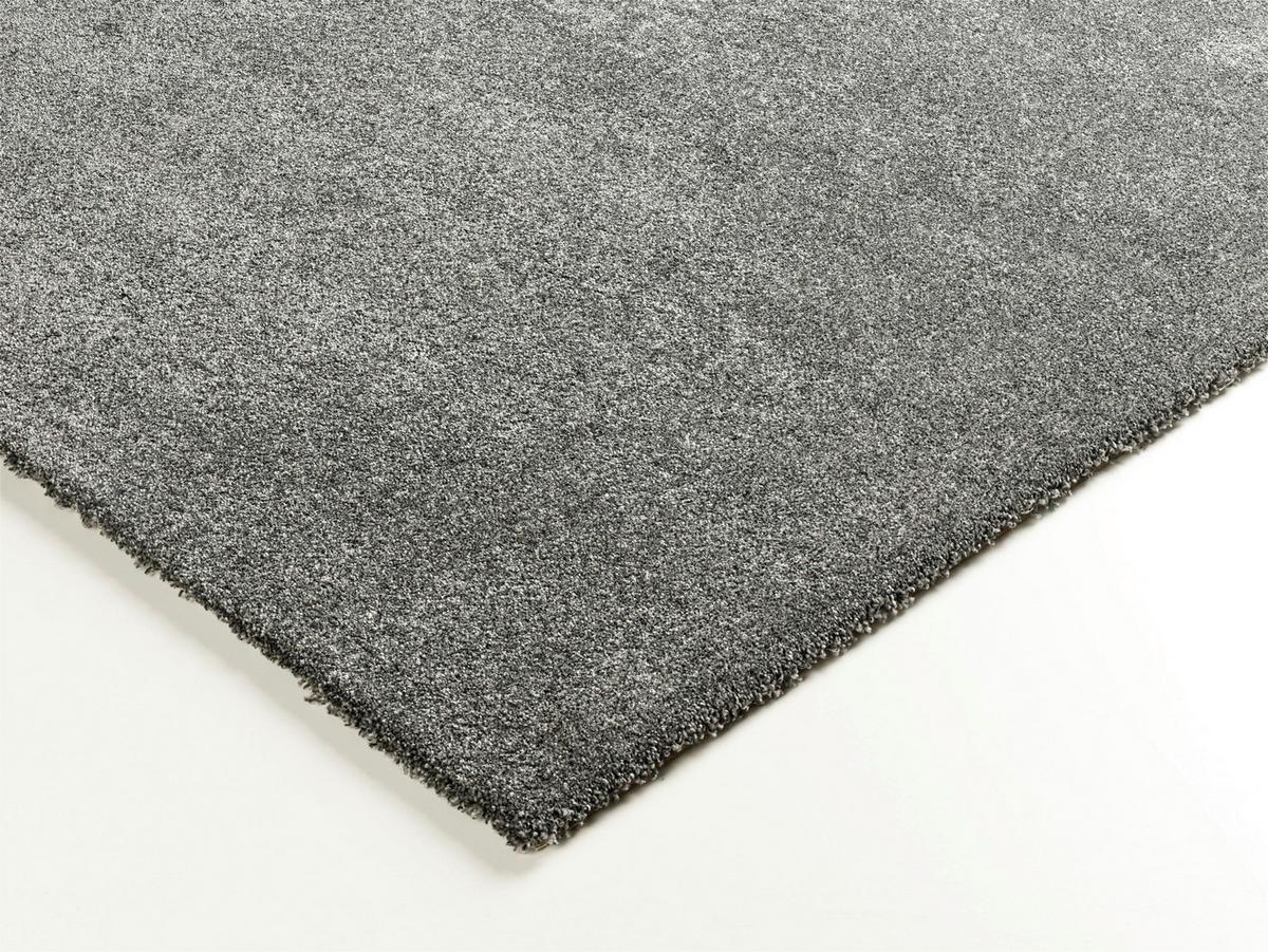 Webteppich Louvre Melange Anthrazit 80x150 cm - Anthrazit, Basics, Textil (80/150cm) - Novel