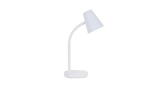 LED-Schreibtischleuchte Lura - Weiß, MODERN, Kunststoff/Metall (13/13/42cm) - Luca Bessoni