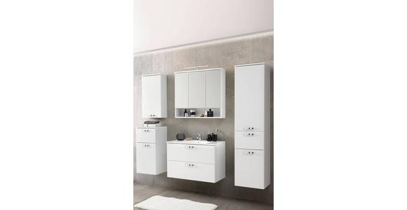 Badezimmer Unterschrank Fresh BxH 40x79 cm Weiß - Weiß, KONVENTIONELL, Holzwerkstoff (40/79/38,5cm) - Ondega