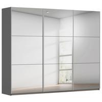 SCHWEBETÜRENSCHRANK Berny, Grau B: 261 cm - Grau, Trend, Holzwerkstoff (261/210/59cm) - Rauch Möbel