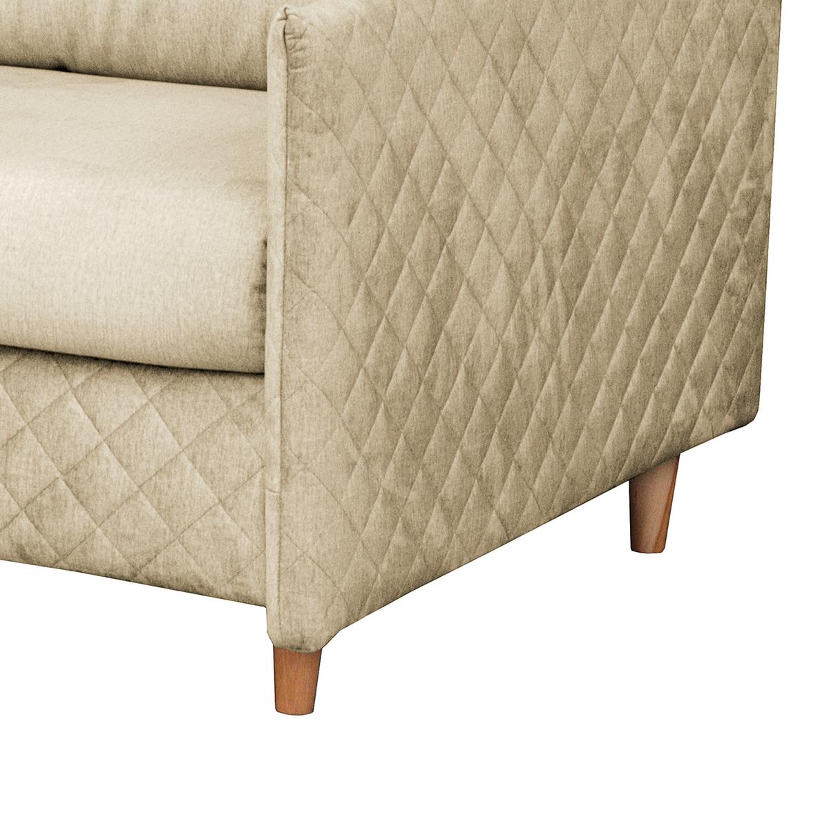 Schlafsofa Sana Beige B: 175 cm - Beige/Naturfarben, Design, Textil (175/95/103cm) - Livetastic