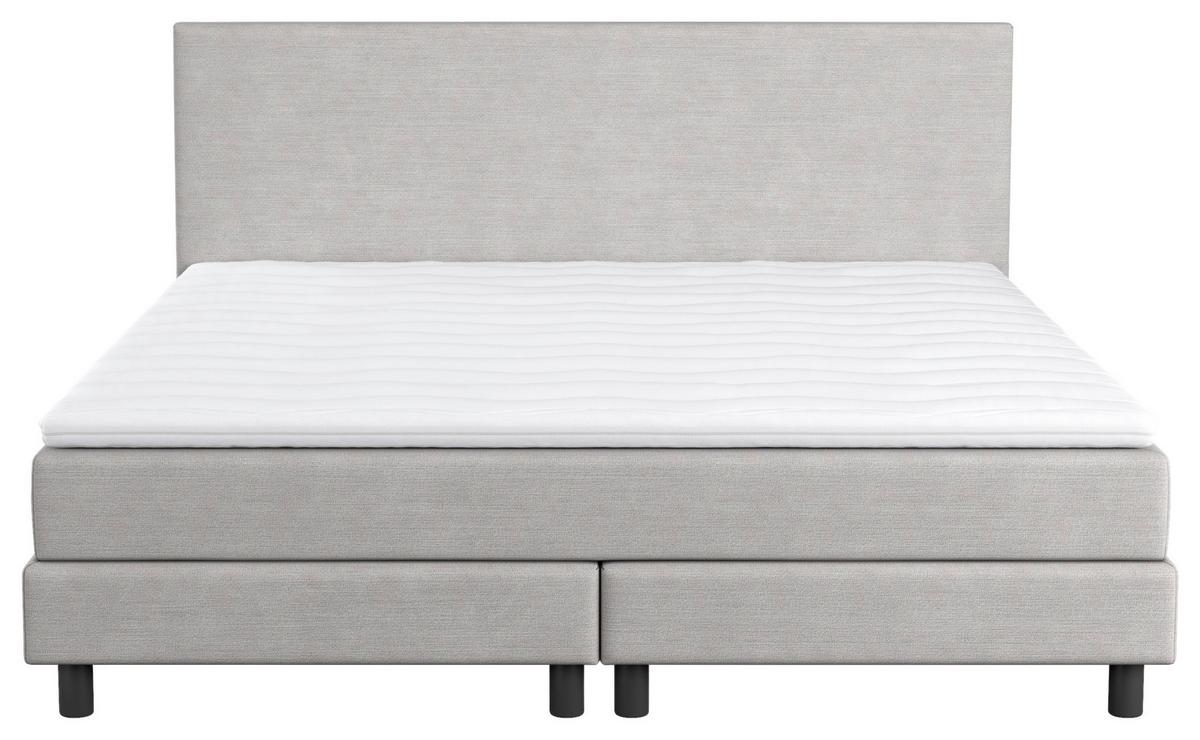Box-ágy Andorra 160/200cm - világosszürke, Modern, faalapú anyag/textil (160/200cm) - MID.YOU