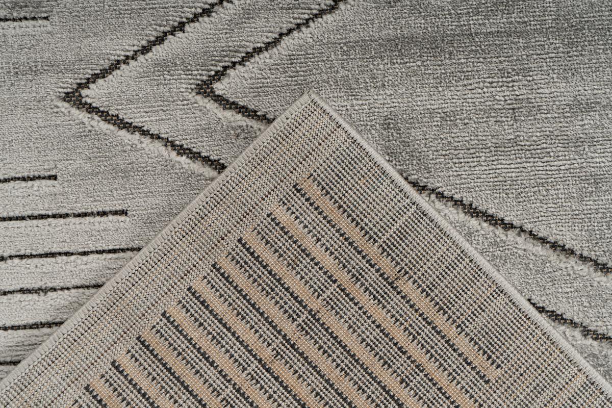 Teppich Madita 100 160x230 Cm Madita 100 - Grau, KONVENTIONELL, Textil (160/230cm)