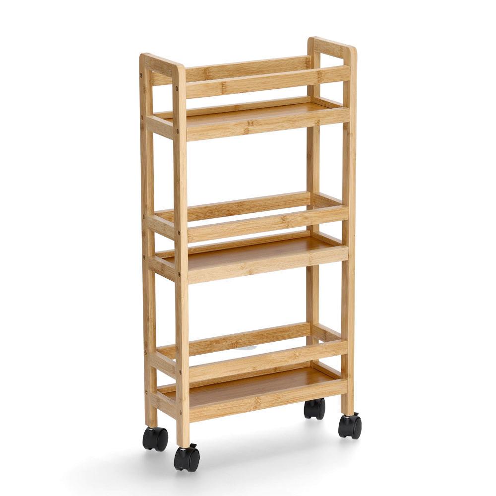 Beistellregal Naturfarben BxHxT: 36x15,5x74 cm - Naturfarben, Basics, Holz/Holzwerkstoff (36/15,5/74cm) - Zeller Present