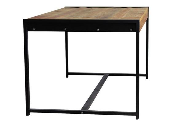 Esstisch Industrial B:90 cm Naturfarben - Schwarz/Braun, LIFESTYLE, Holz/Metall (180/90/77cm) - Livetastic Esstisch Industrial B:90 cm Naturfarben - Schwarz/Braun, LIFESTYLE, Holz/Metall (180/90/77cm) - Livetastic