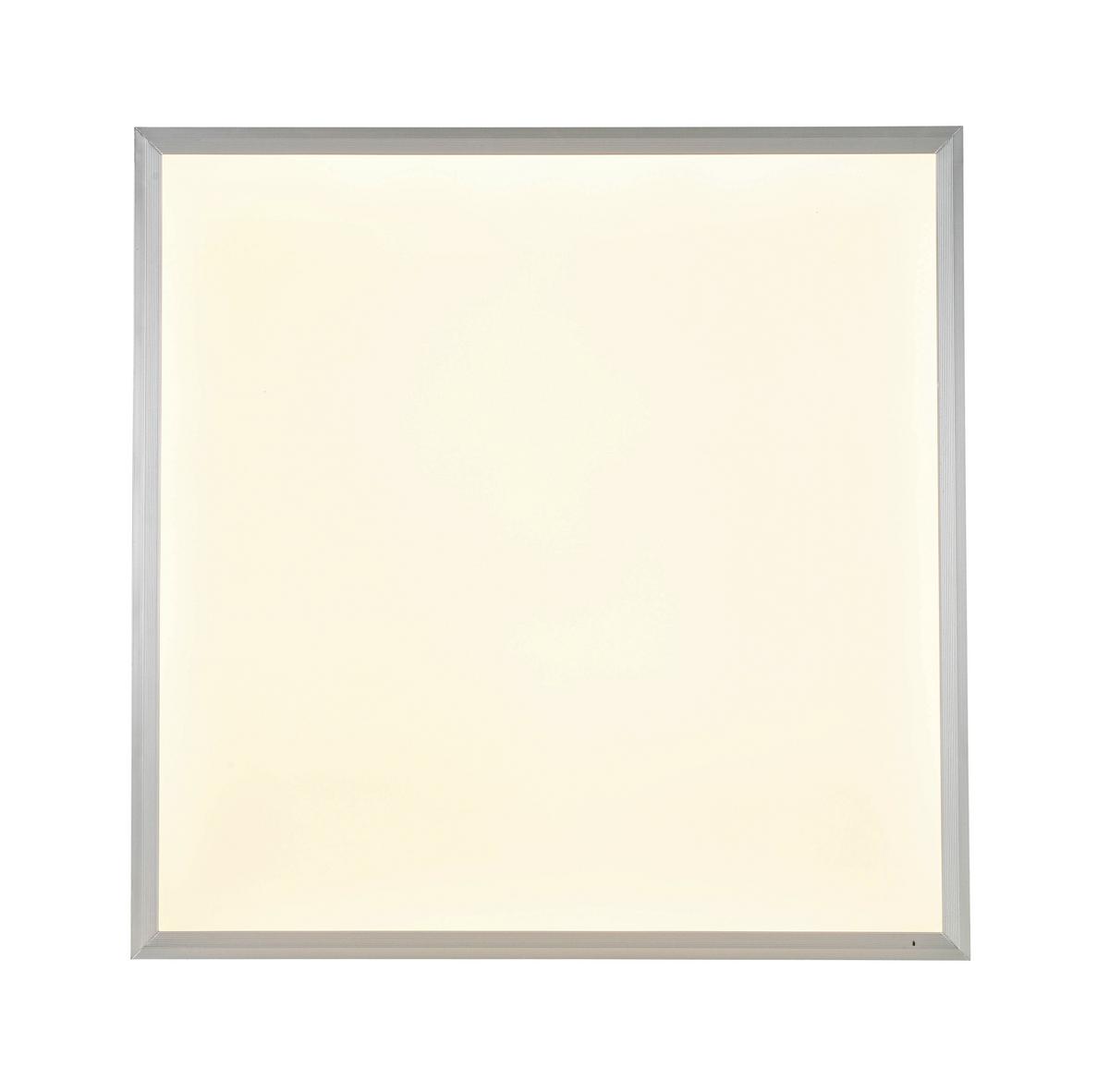 STROPNÉ LED SVIETIDLO CORNELIUS -AKT- - biela/strieborná, Modern, kov/plast (60/60/7,5cm) - Mömax