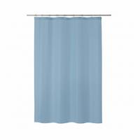 Duschvorhang in Blau Kunststoff - Blau, Basics, Kunststoff (180/200cm) - Spirella