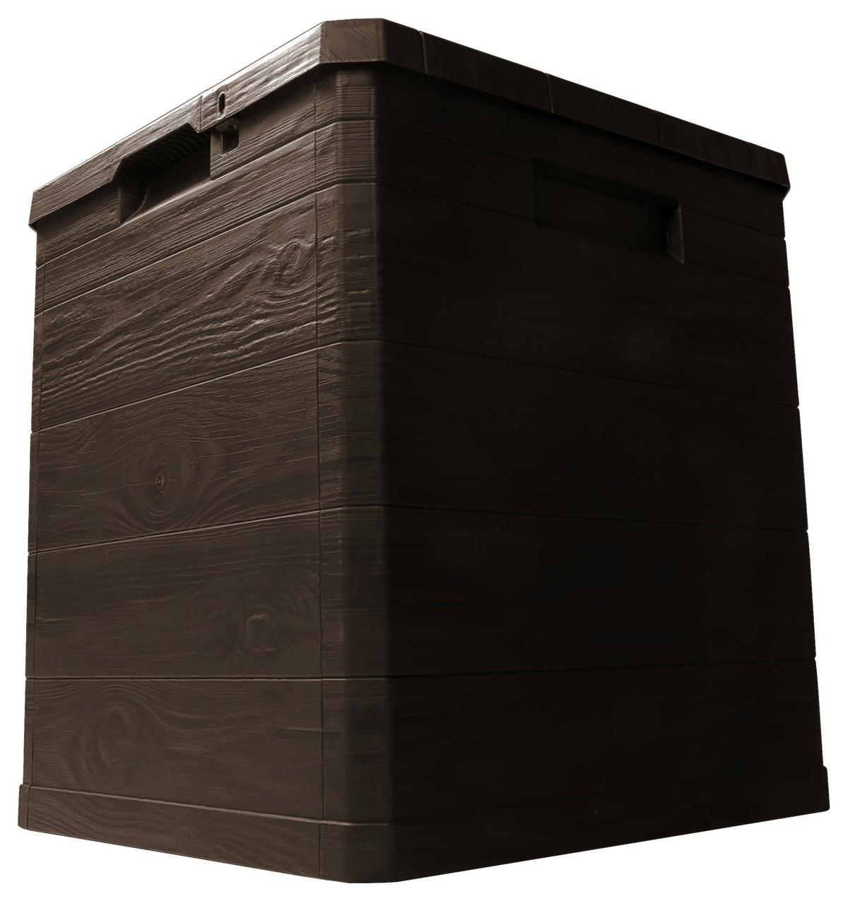 Kissenbox Madera Mini 44x50x43cm 90l Braun - Braun, Basics, Kunststoff (44/50/43cm)