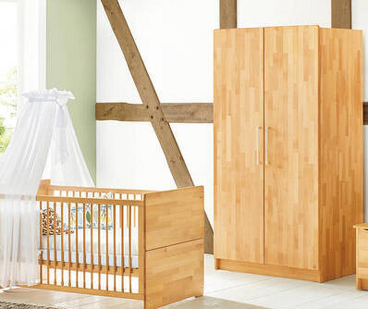 Babyzimmer 102174b Natura - Buchefarben, Natur, Holz - Pinolino
