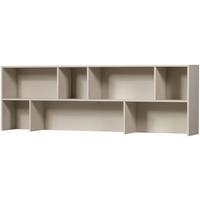 Aufsatzschrank Gravure Beige B: 200 cm - Beige, Design, Holz (200/65/30cm) - Livetastic