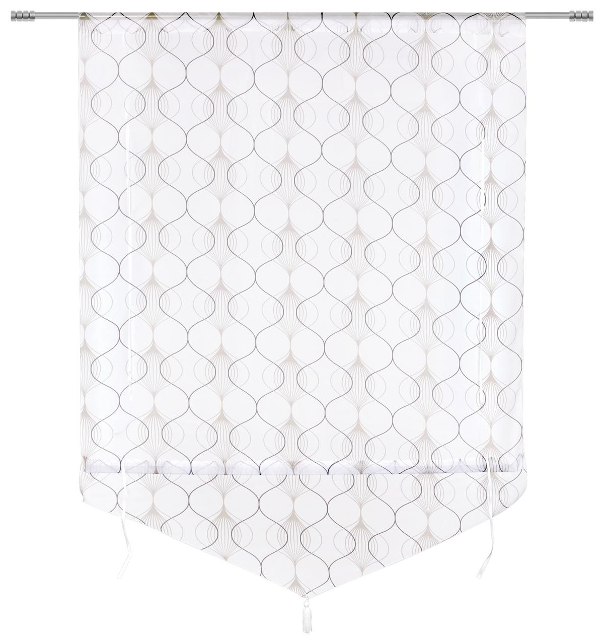 Roló Nele - fáradtrózsaszín/taupe, Modern, textil (80/140cm) - Luca Bessoni