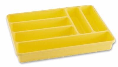 Evőeszköz Tartó H24 6fächer - Fehér/Kék, konvencionális, Műanyag (26/5/36cm) Evőeszköz Tartó H24 6fächer - Fehér/Kék, konvencionális, Műanyag (26/5/36cm)