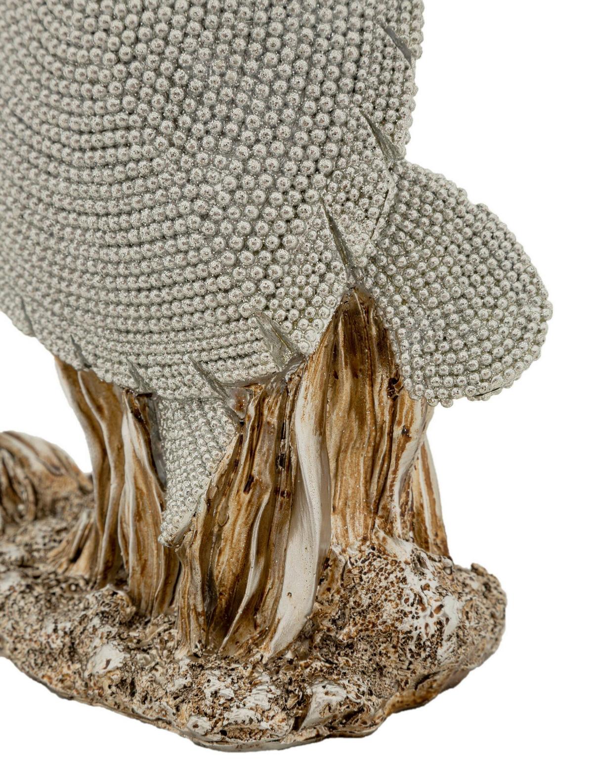 Skulptur Kunststoff, Silver - Basics, Kunststoff (19/22/10.5cm)