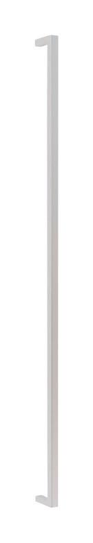 Schrankgriff Unit L:35cm Stahl Weiß - Weiß, MODERN, Metall (35,2/2,8/0,6cm) - Ondega